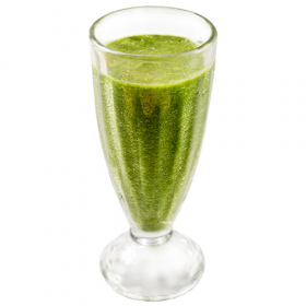 Смузи на яблочном соке со шпинатом