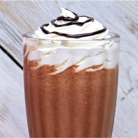 Шоколадно-банановый коктейль