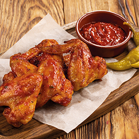 Крылышки по-охотничьи