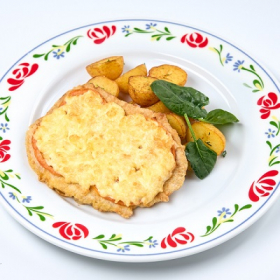 Свинина по-французки с жареным картофелем (ПОНЕДЕЛЬНИК)