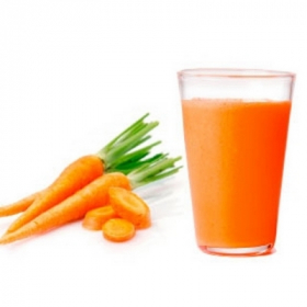 Свежевыжатый морковный сок